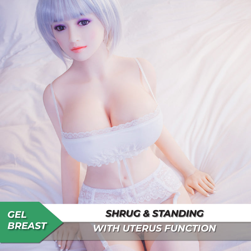 Neodoll Sugar Babe - Glory - Poupée de Sexe Réaliste - Gel Sein - Utérus - 163cm - Blanche video