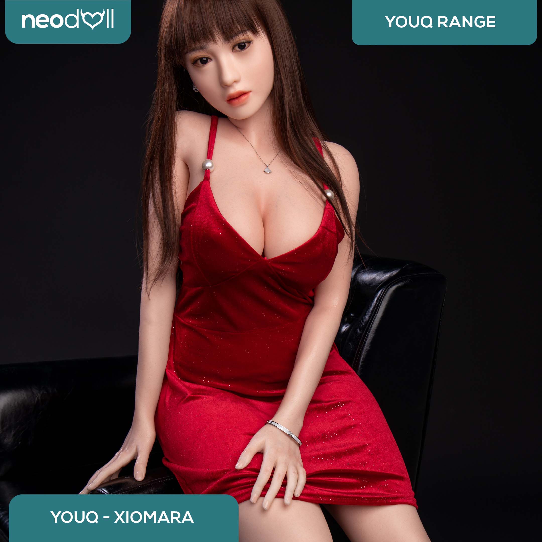 Youqdoll - Xiomara - Poupée de Sexe Entièrement en Silicone - 163cm - Cheveux Implémentés - Gel Sein - Naturel