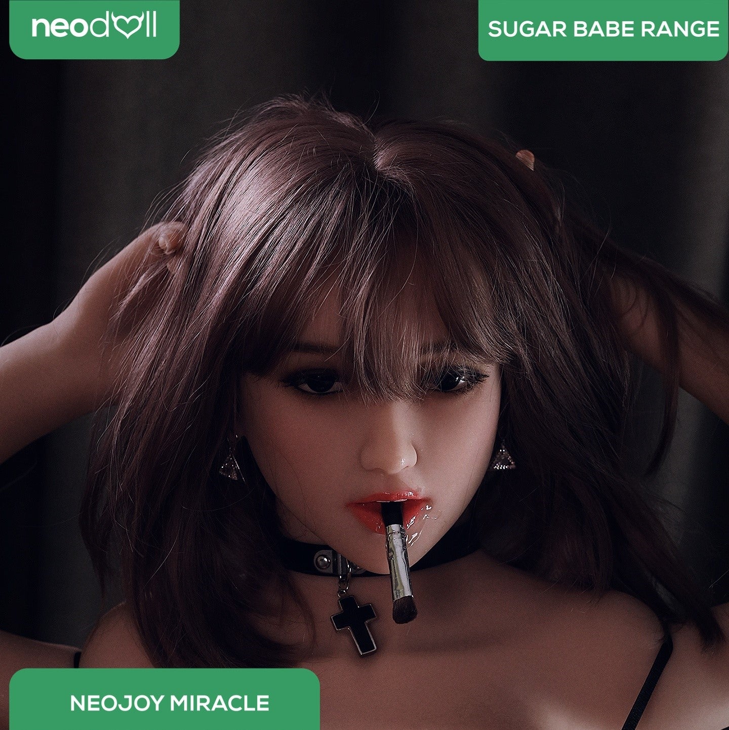 Neodoll Sugar Babe - Miracle - Poupée de Sexe Réaliste - 170cm - Gel Sein - Naturel