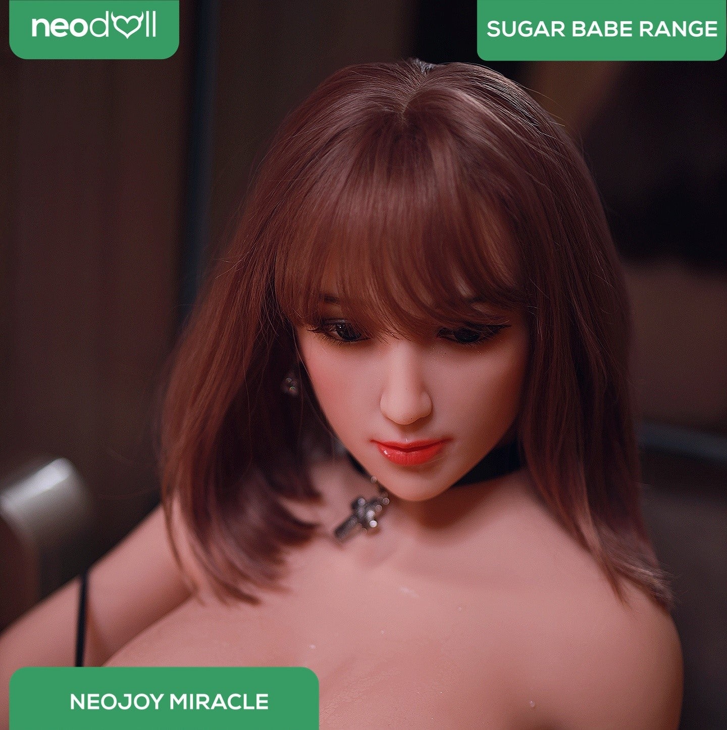 Neodoll Sugar Babe - Miracle - Poupée de Sexe Réaliste - 170cm - Gel Sein - Naturel