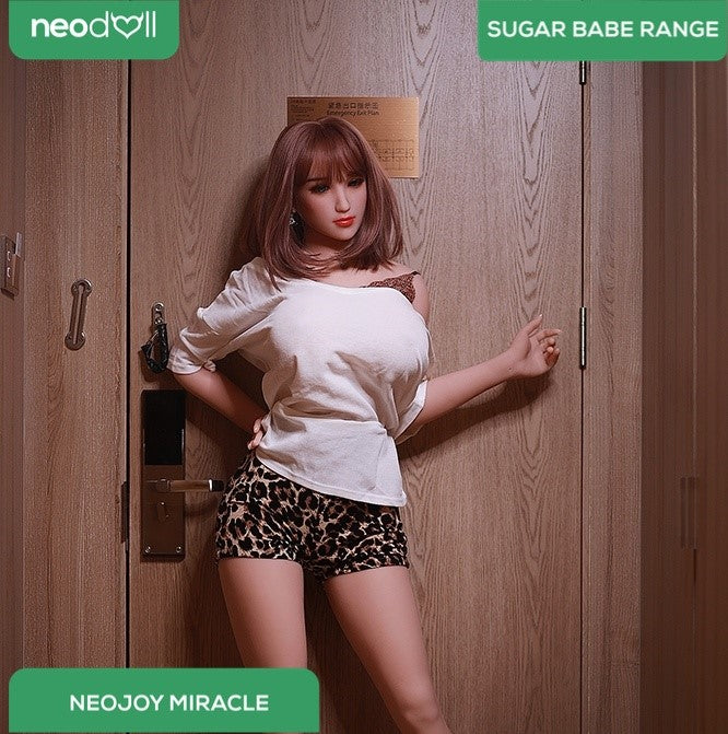 Neodoll Sugar Babe - Miracle - Poupée de Sexe Réaliste - 170cm - Gel Sein - Naturel