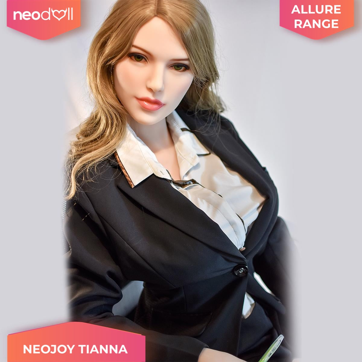 Neodoll Allure Tianna - Poupée de Sexe Réaliste - 165cm - Bronzer