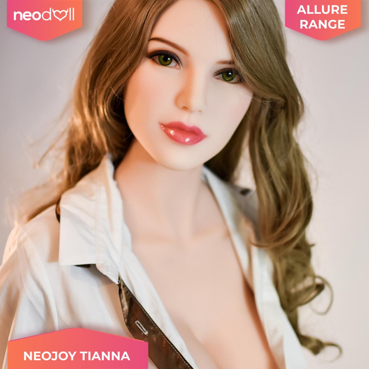 Neodoll Allure Tianna - Poupée de Sexe Réaliste - 165cm - Bronzer