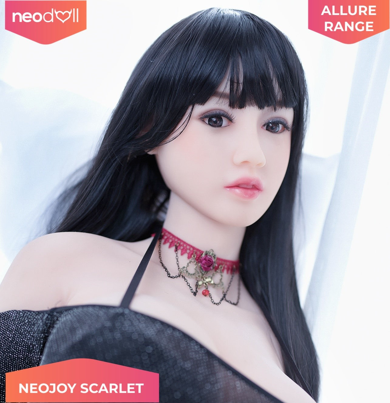 Neodoll Allure Scarlet - Poupée de Sexe Réaliste - 161cm - Naturel