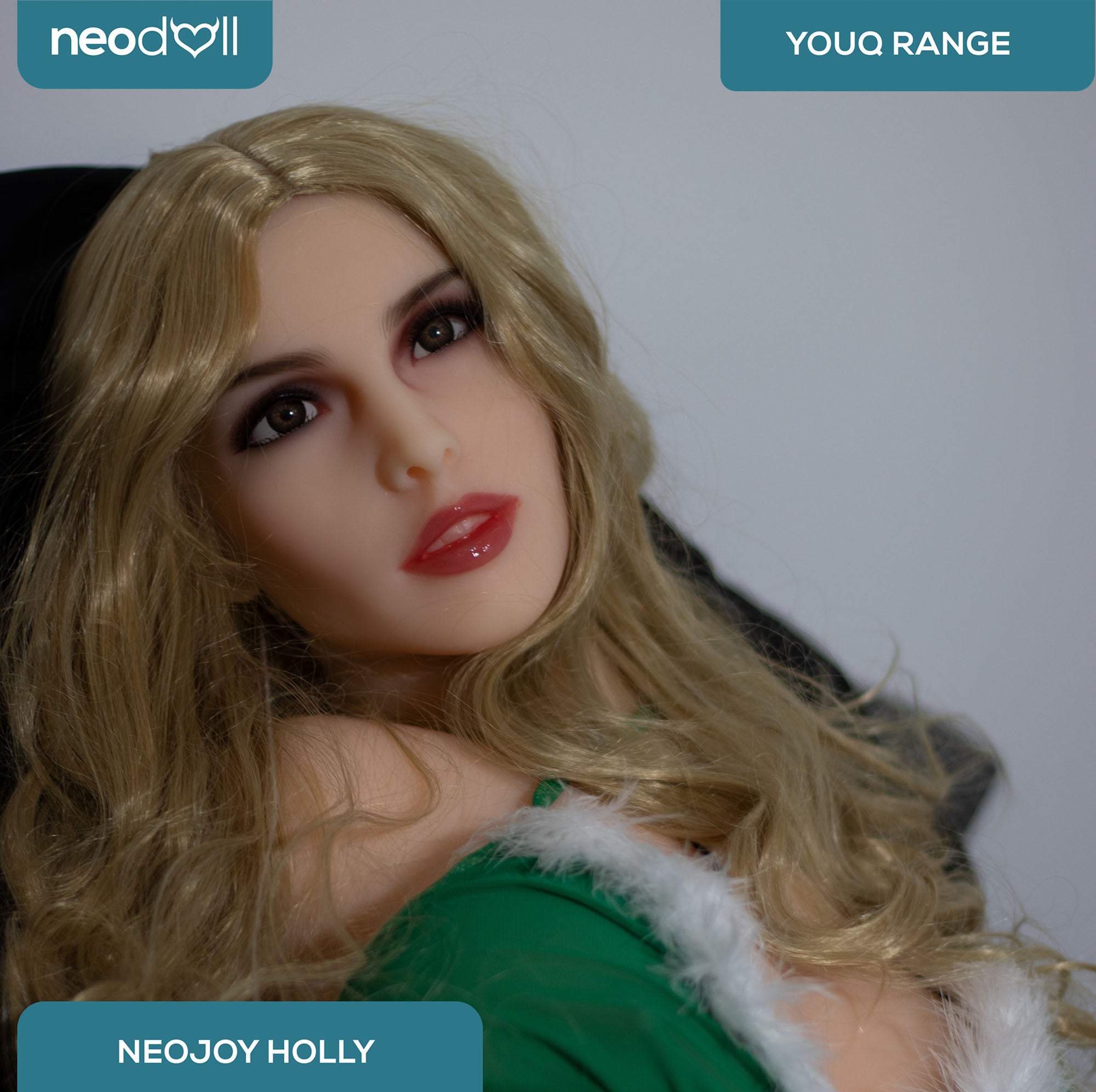 YouQ - Holly - Torse de Poupée Sexuelle - Gel Sein - Naturel