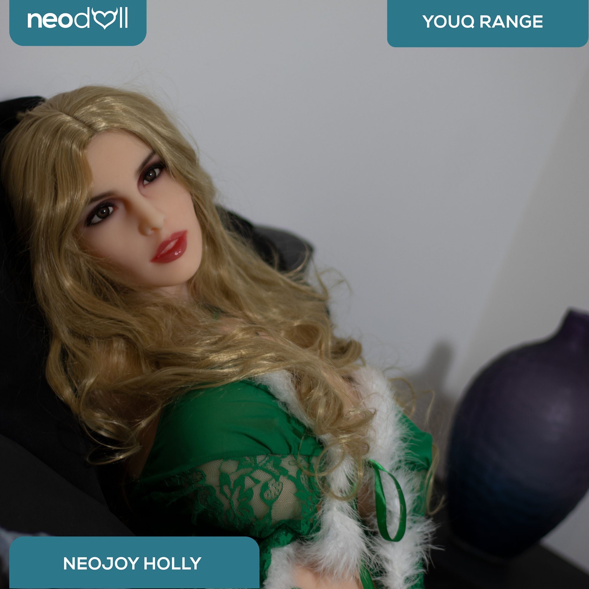 YouQ - Holly - Torse de Poupée Sexuelle - Gel Sein - Naturel