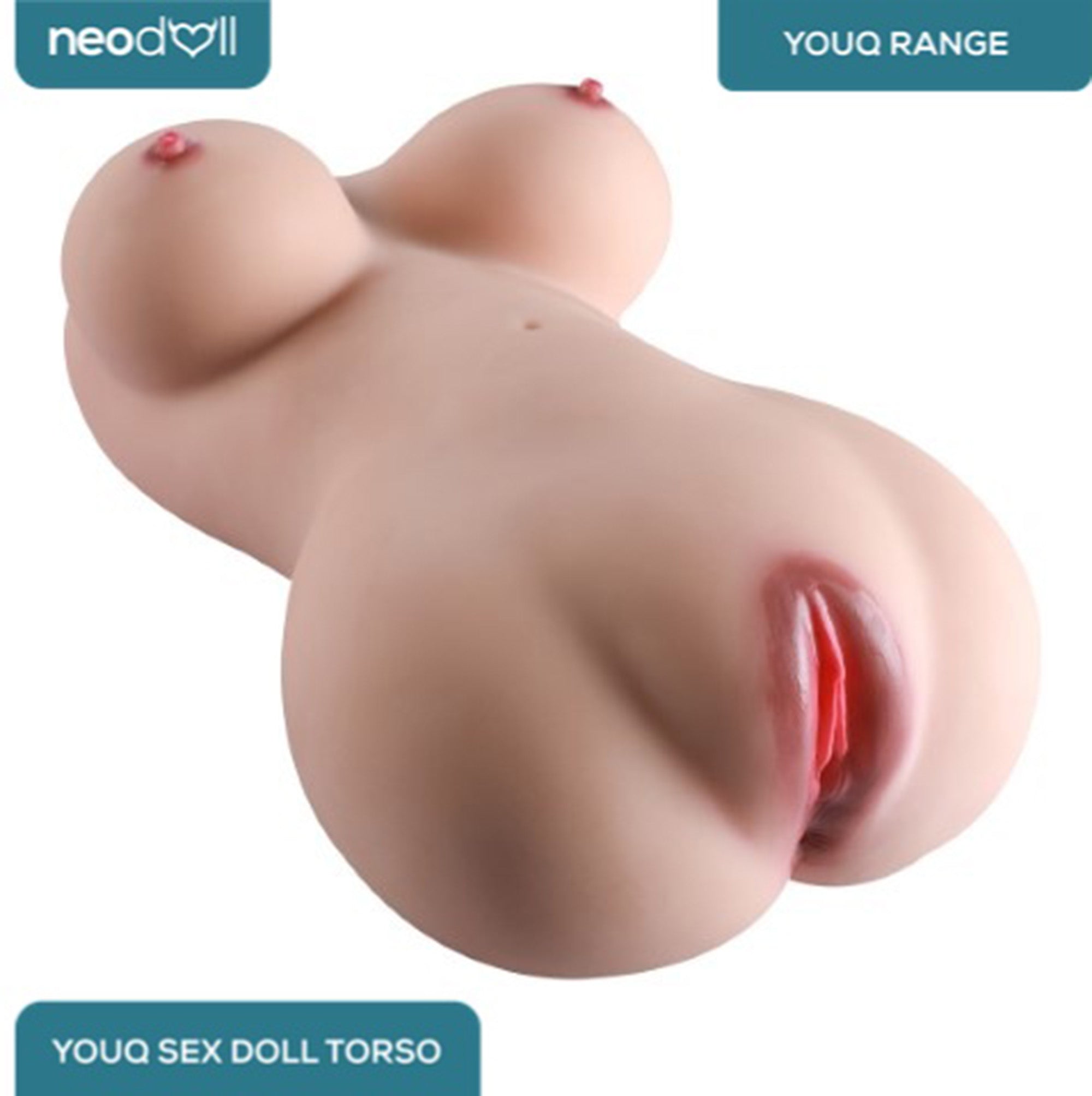 YQ Doll – Torse de Poupée Sexuelle Réaliste – 9,4 kg – Teint Naturel