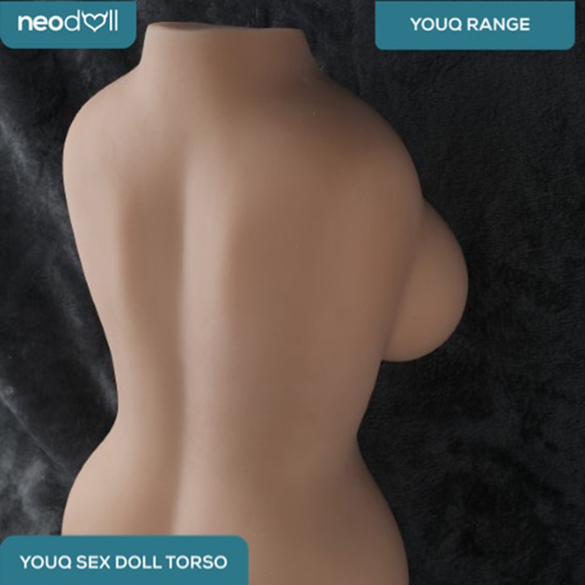 YQ Doll – Torse de Poupée Sexuelle Réaliste – 9,4 kg – Teint Naturel