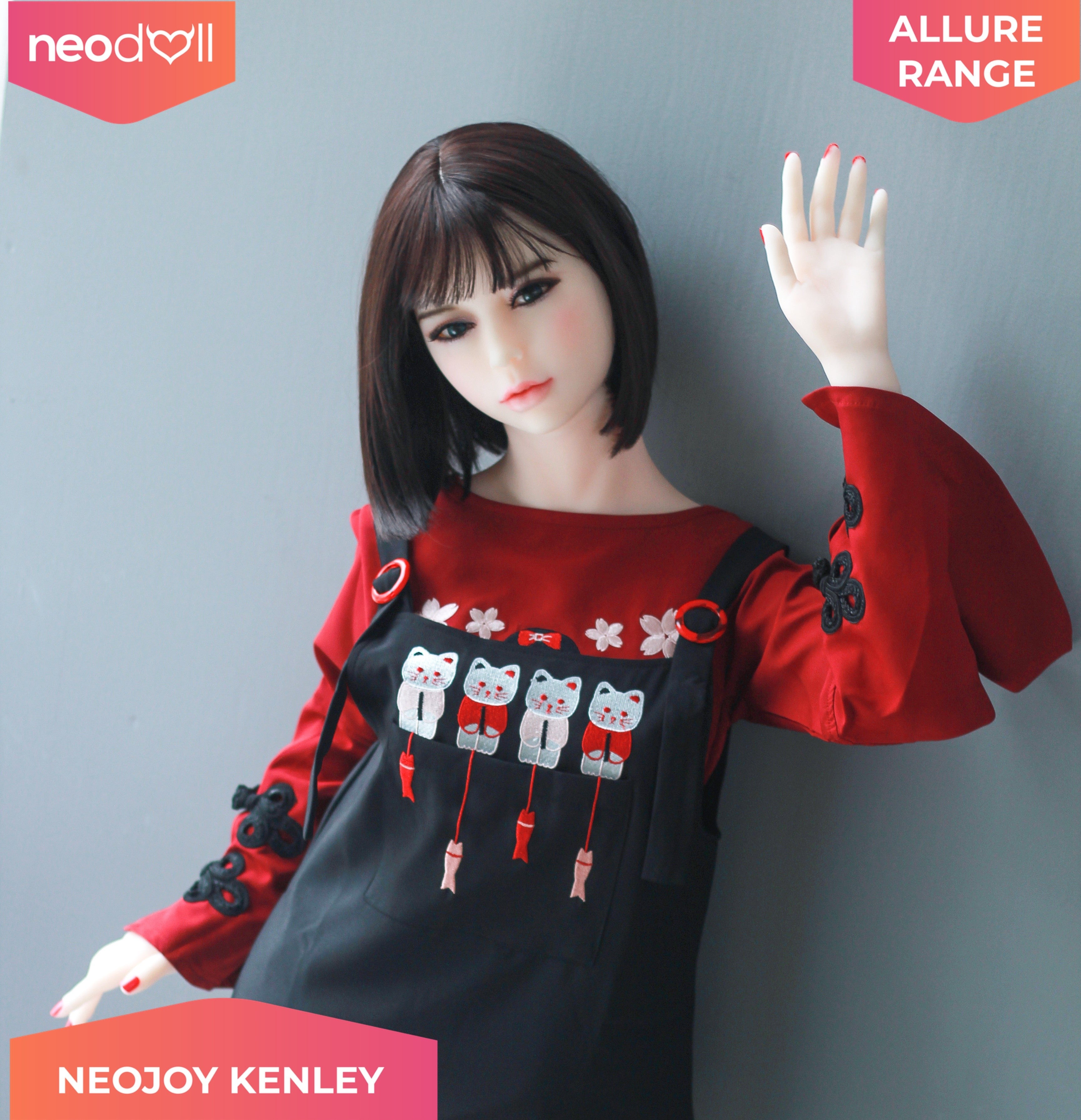 Neodoll Allure Kenley - Poupée de Sexe Réaliste - 150cm - Naturel
