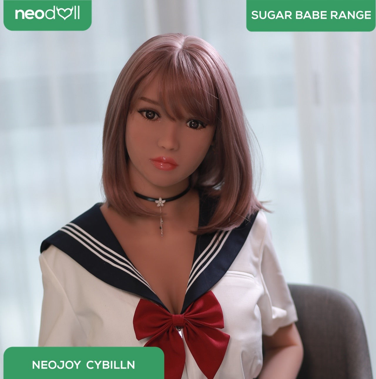 Neodoll Sugar Babe - Cybilln - Poupée de Sexe Réaliste - 170cm - Gel Sein - Du blé