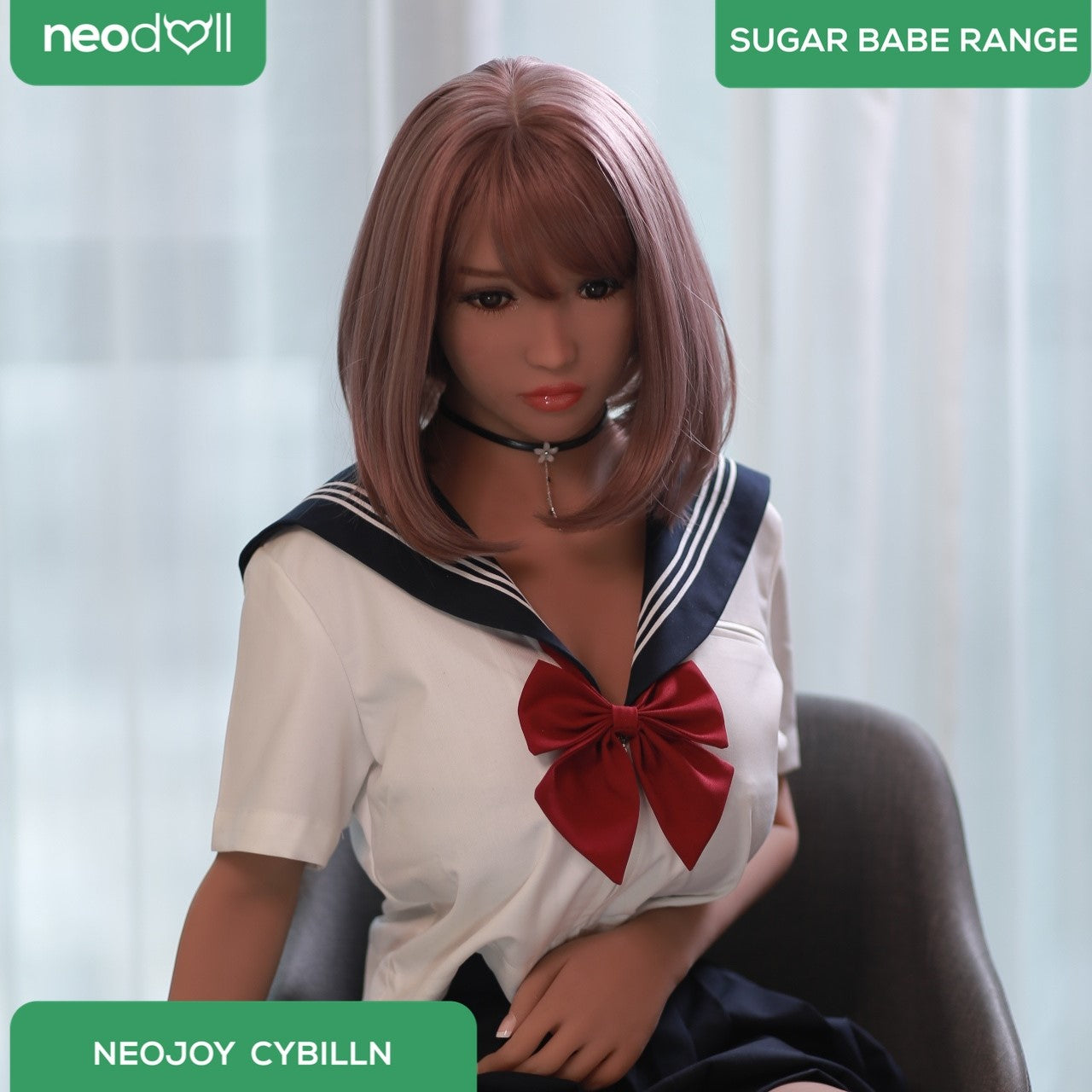 Neodoll Sugar Babe - Cybilln - Poupée de Sexe Réaliste - 170cm - Gel Sein - Du blé