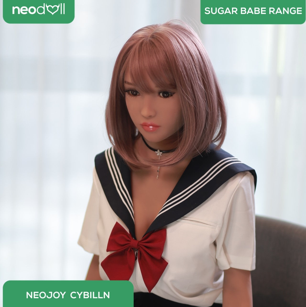 Neodoll Sugar Babe - Cybilln - Poupée de Sexe Réaliste - 170cm - Gel Sein - Du blé