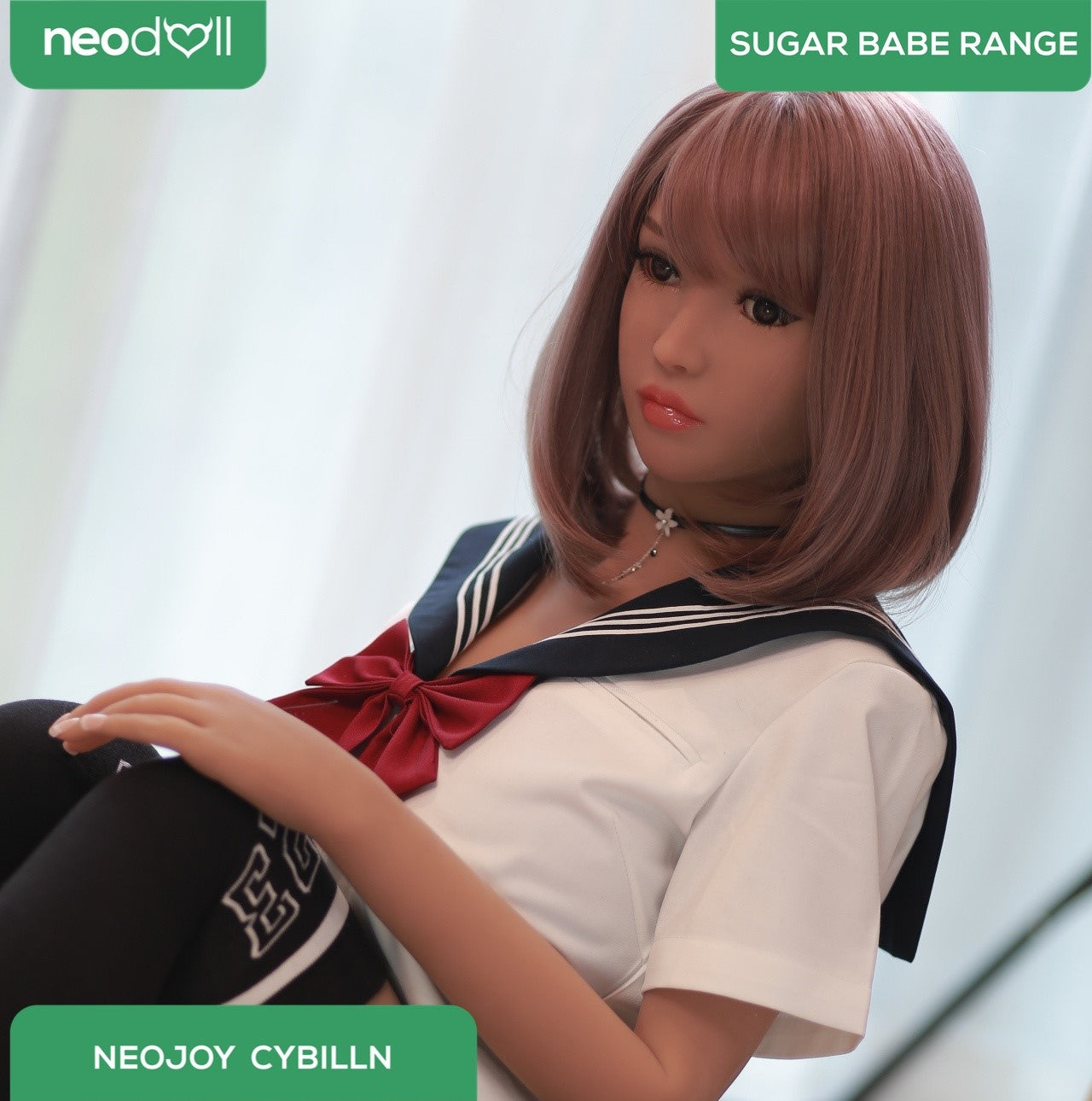 Neodoll Sugar Babe - Cybilln - Poupée de Sexe Réaliste - 170cm - Gel Sein - Du blé