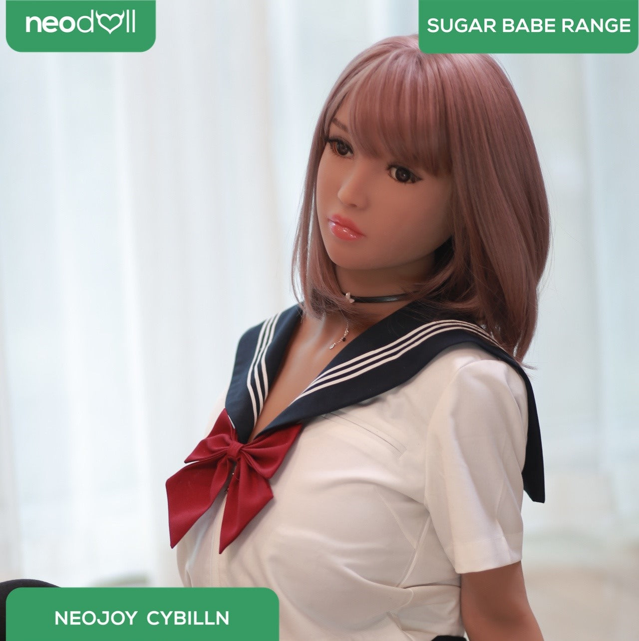 Neodoll Sugar Babe - Cybilln - Poupée de Sexe Réaliste - 170cm - Gel Sein - Du blé