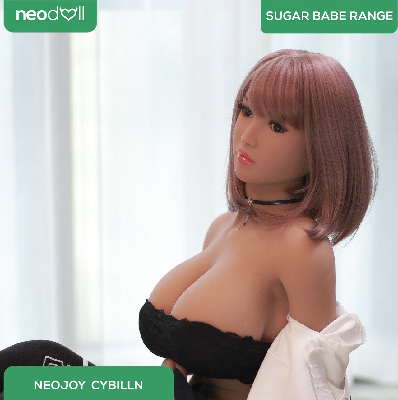 Neodoll Sugar Babe - Cybilln - Poupée de Sexe Réaliste - 170cm - Gel Sein - Du blé