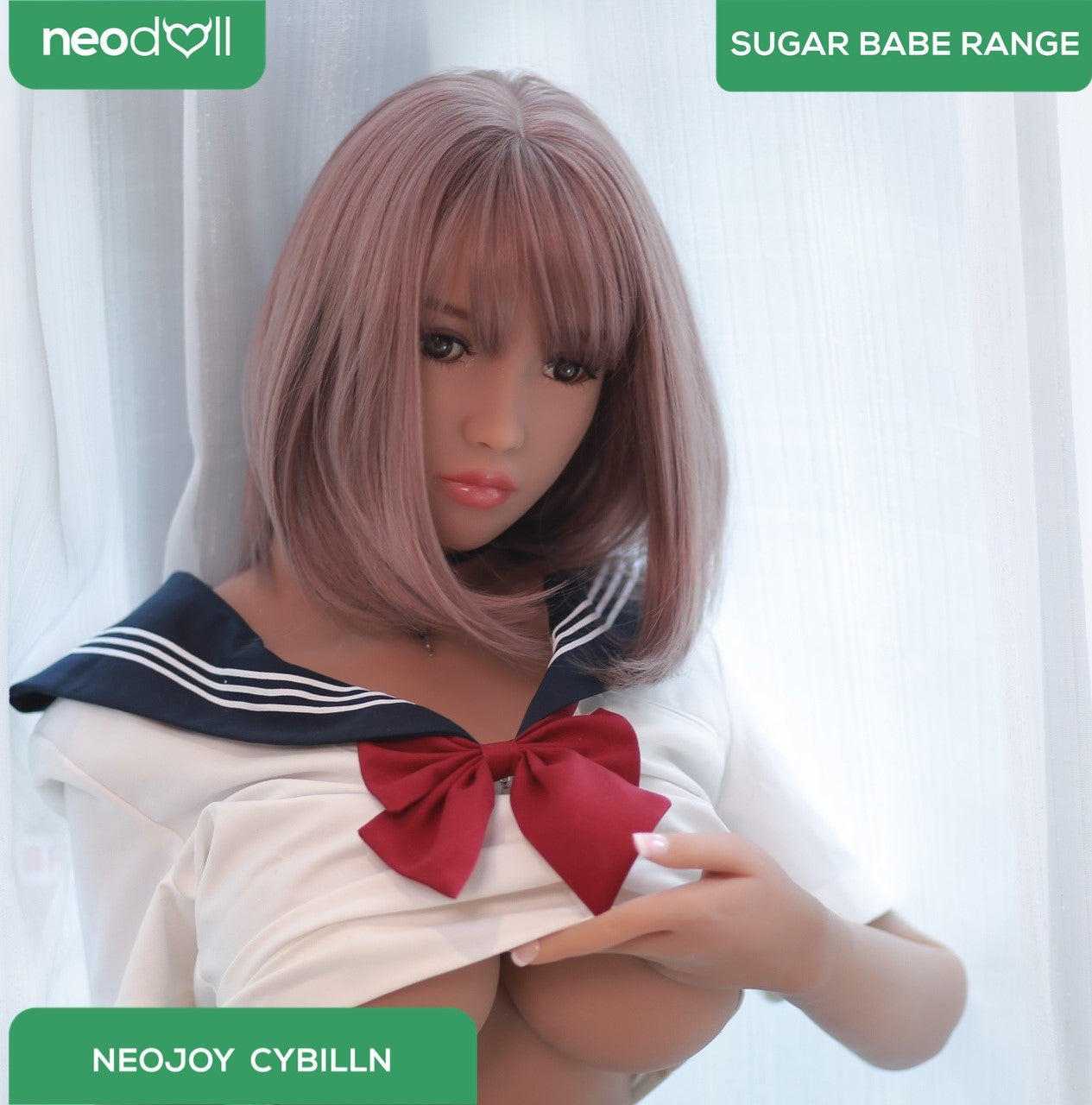 Neodoll Sugar Babe - Cybilln - Poupée de Sexe Réaliste - 170cm - Gel Sein - Du blé