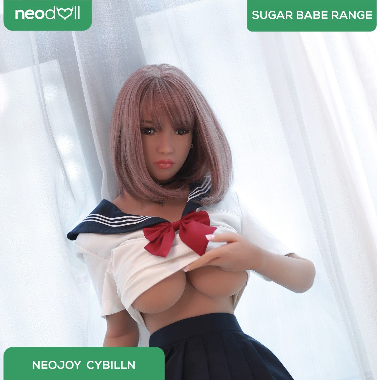 Neodoll Sugar Babe - Cybilln - Poupée de Sexe Réaliste - 170cm - Gel Sein - Du blé