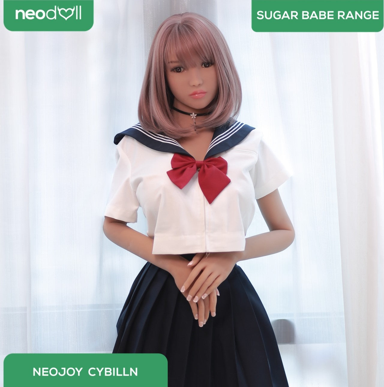 Neodoll Sugar Babe - Cybilln - Poupée de Sexe Réaliste - 170cm - Gel Sein - Du blé