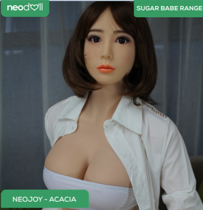 Neodoll Sugar Babe - Acacia - Poupée de Sexe Réaliste - 165cm - Gel Sein - Naturel