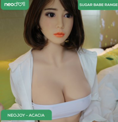 Neodoll Sugar Babe - Acacia - Poupée de Sexe Réaliste - 165cm - Gel Sein - Naturel