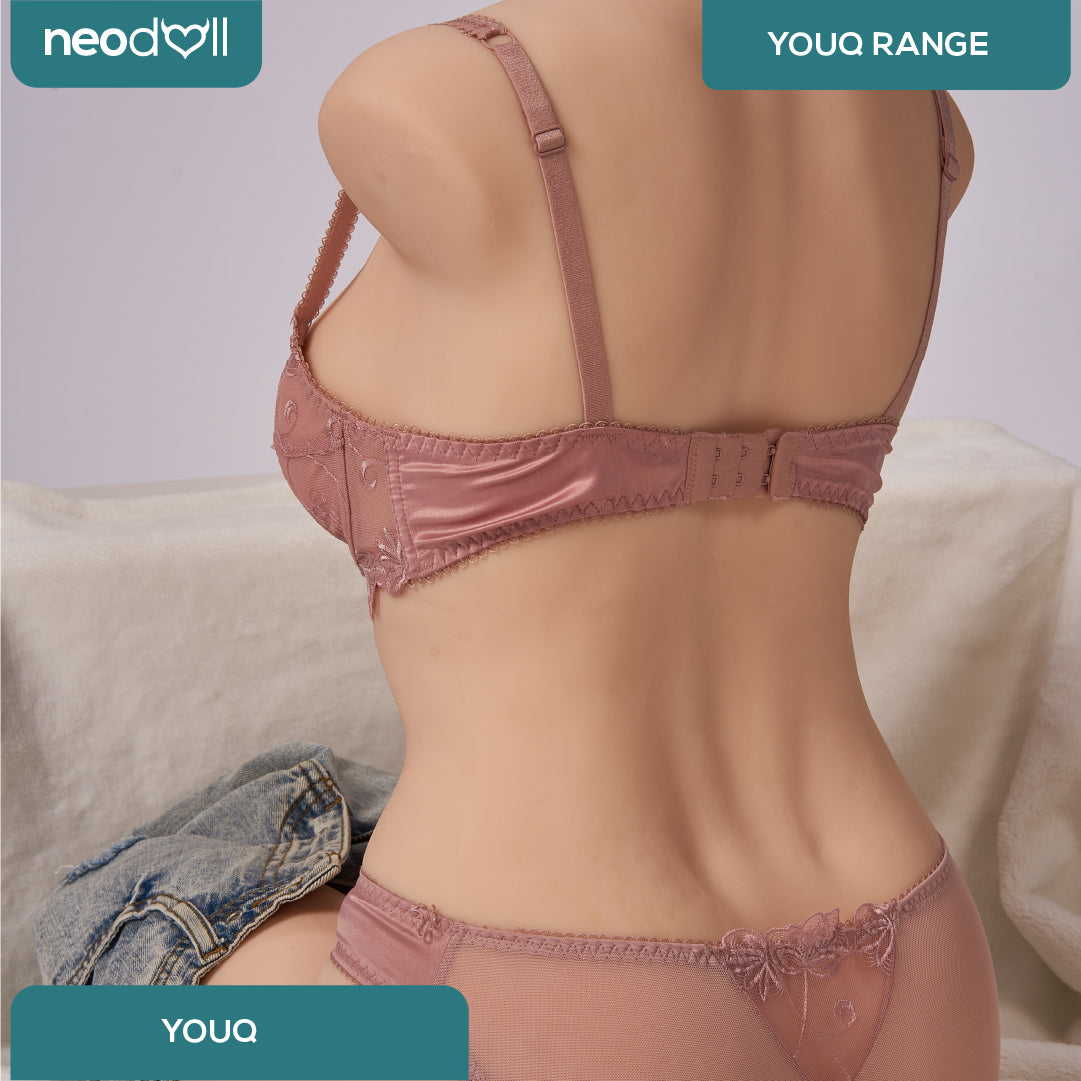 YQ Torse avec Squelette & Gel Sein - TPE - 26Kg - Naturel