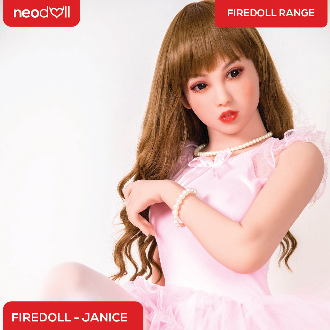 Fire Doll - Janice - Poupée de Sexe Réaliste - 157cm - Gel Sein - Naturel
