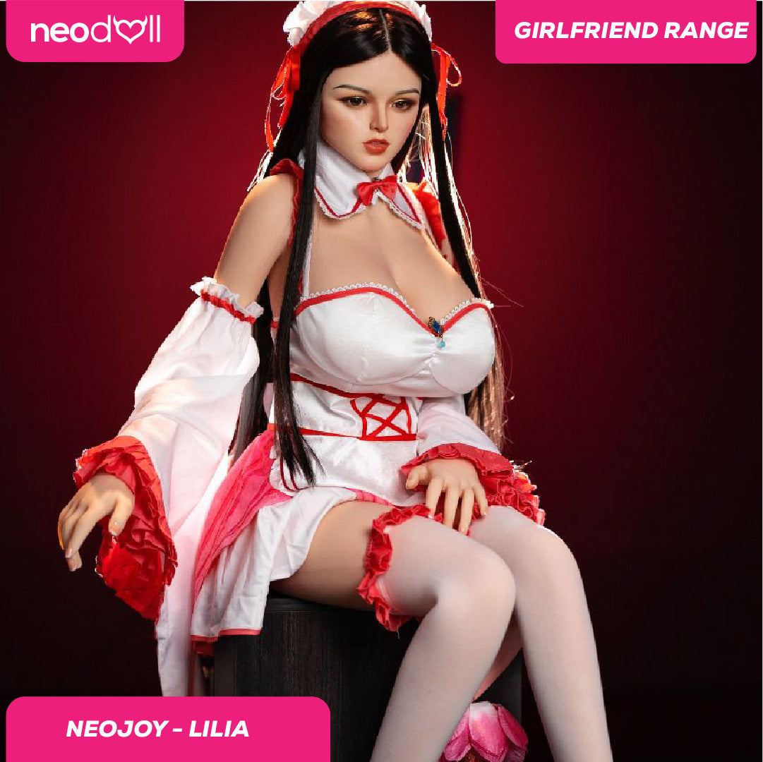 Neodoll Girlfriend Lilia - Poupée de Sexe Hybride en TPE Silicone - 165cm - Naturel
