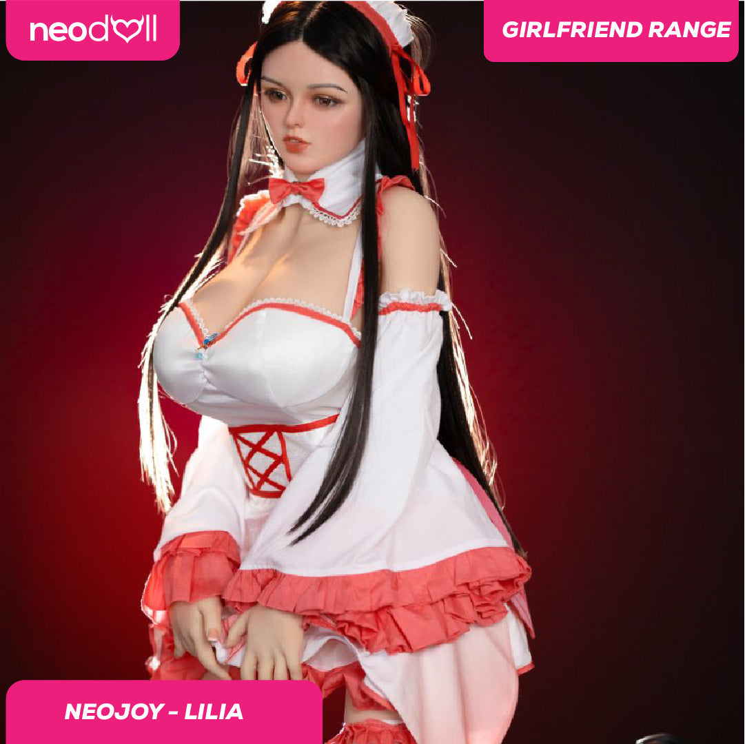 Neodoll Girlfriend Lilia - Poupée de Sexe Hybride en TPE Silicone - 165cm - Naturel