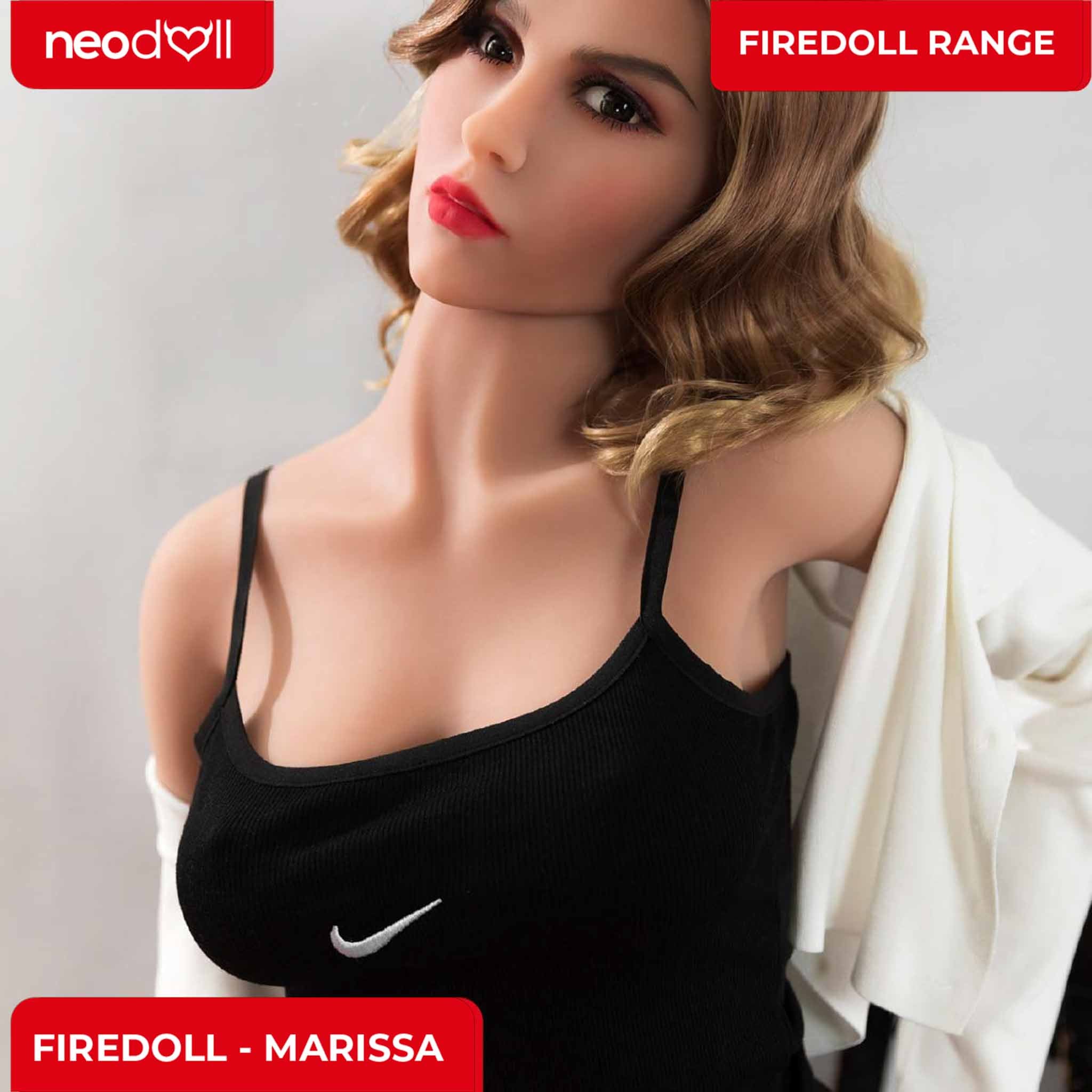 Fire Doll - Marissa - Poupée de Sexe Réaliste - 166cm - Gel Sein - Bronzage Léger