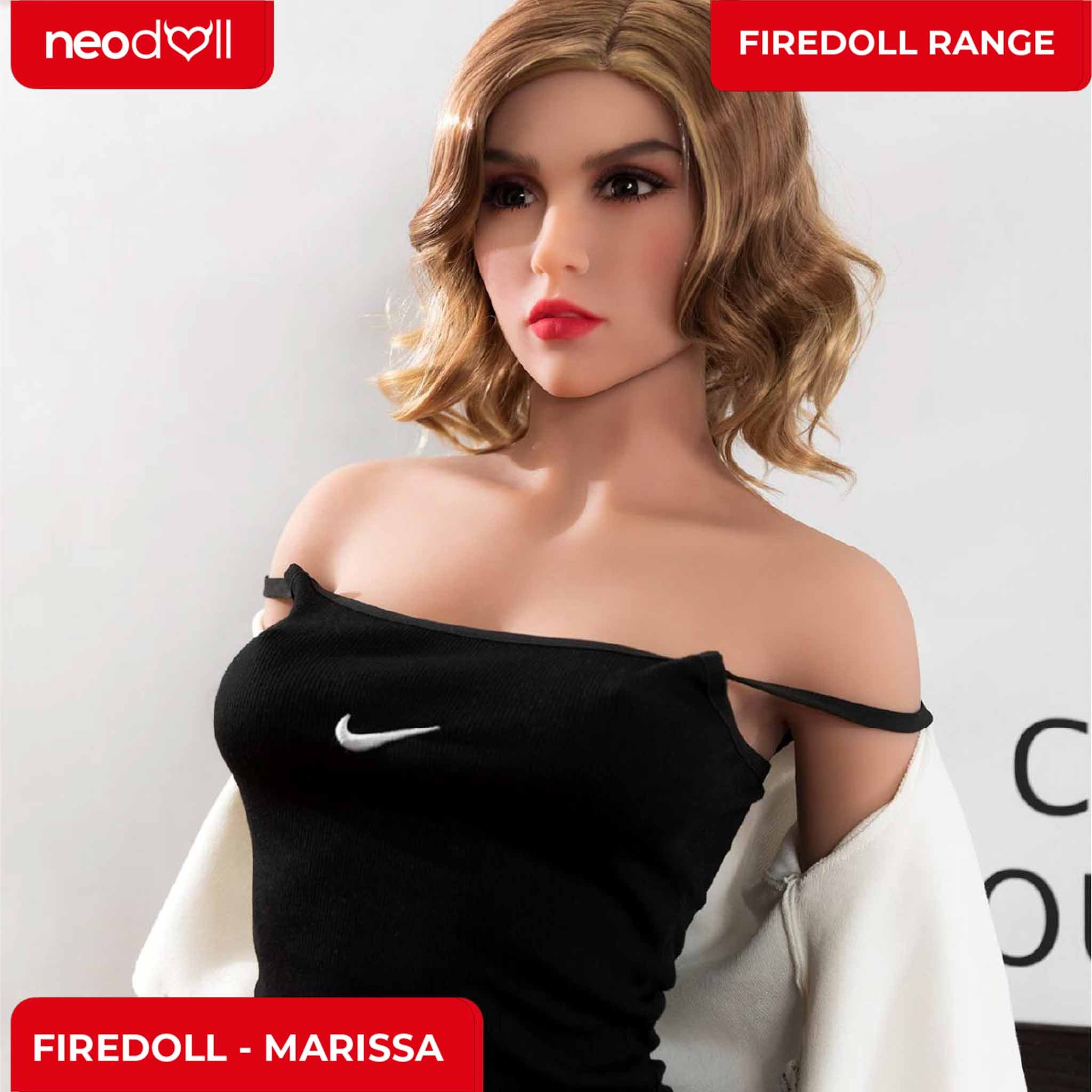 Fire Doll - Marissa - Poupée de Sexe Réaliste - 166cm - Gel Sein - Bronzage Léger