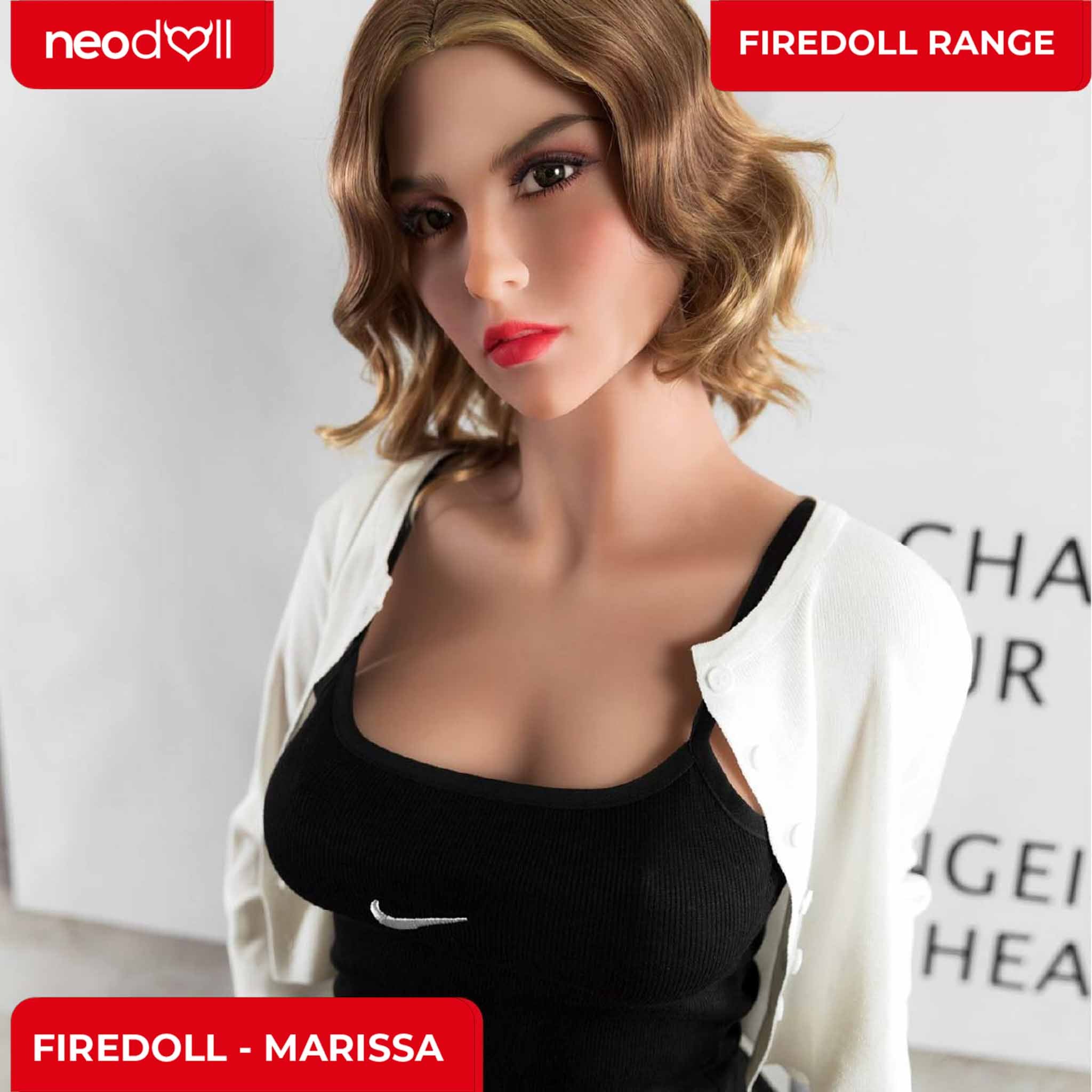 Fire Doll - Marissa - Poupée de Sexe Réaliste - 166cm - Gel Sein - Bronzage Léger