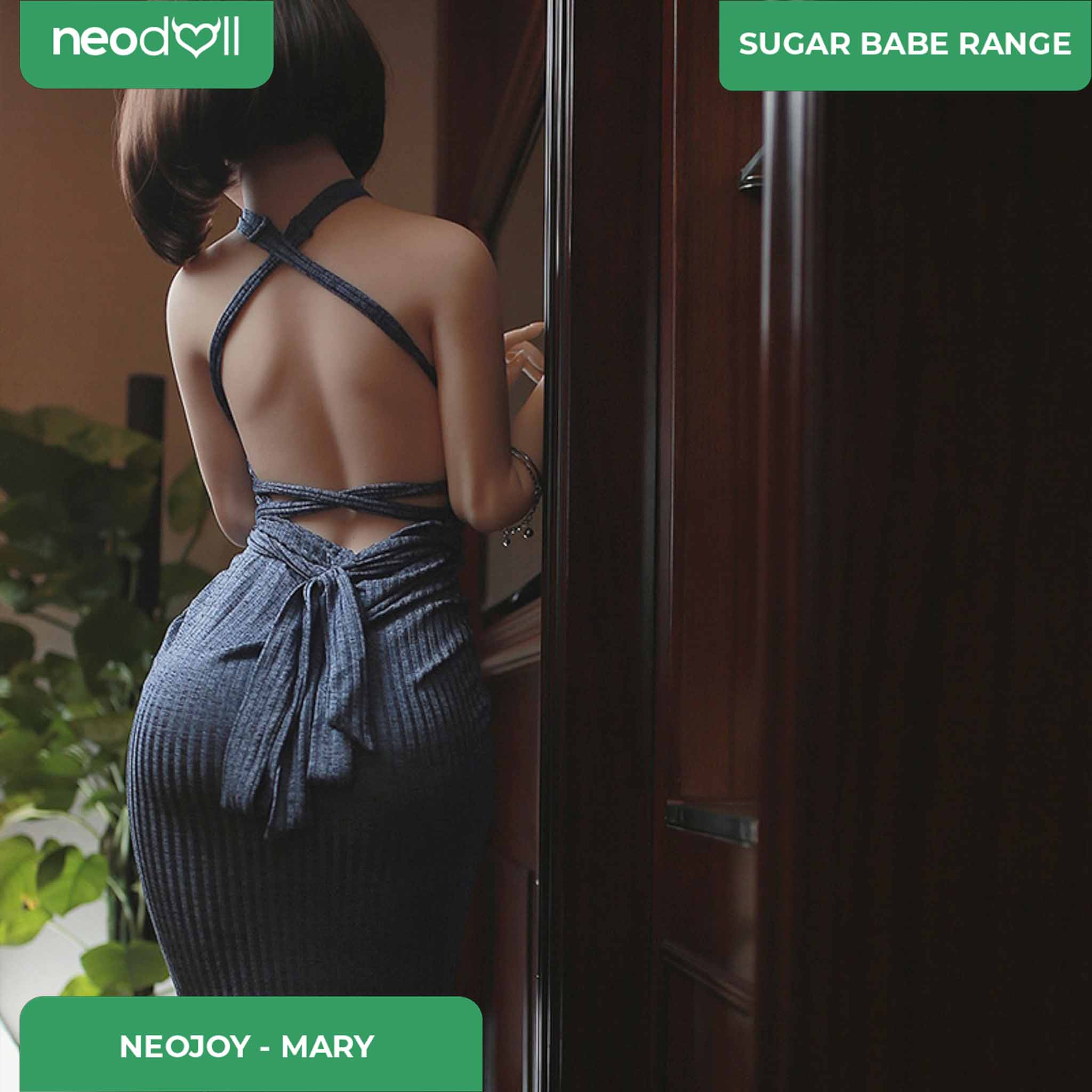 Neodoll Sugar Babe - Mary - Poupée de Sexe Réaliste - 170cm - Gel Sein - Blanche