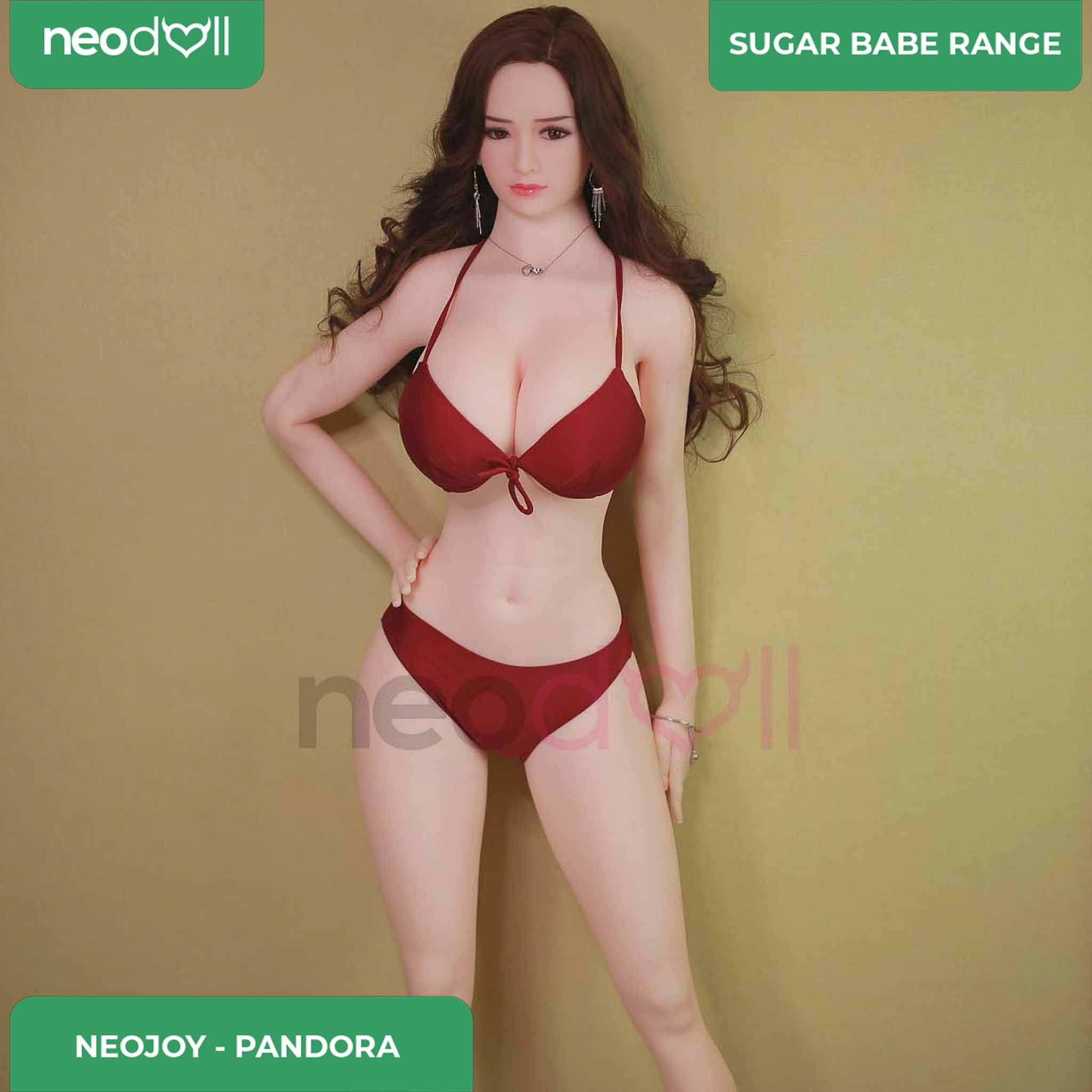 Neodoll Sugar Babe - Pandora - Poupée de Sexe Réaliste - 170cm - Gel Sein - Utérus - Naturel