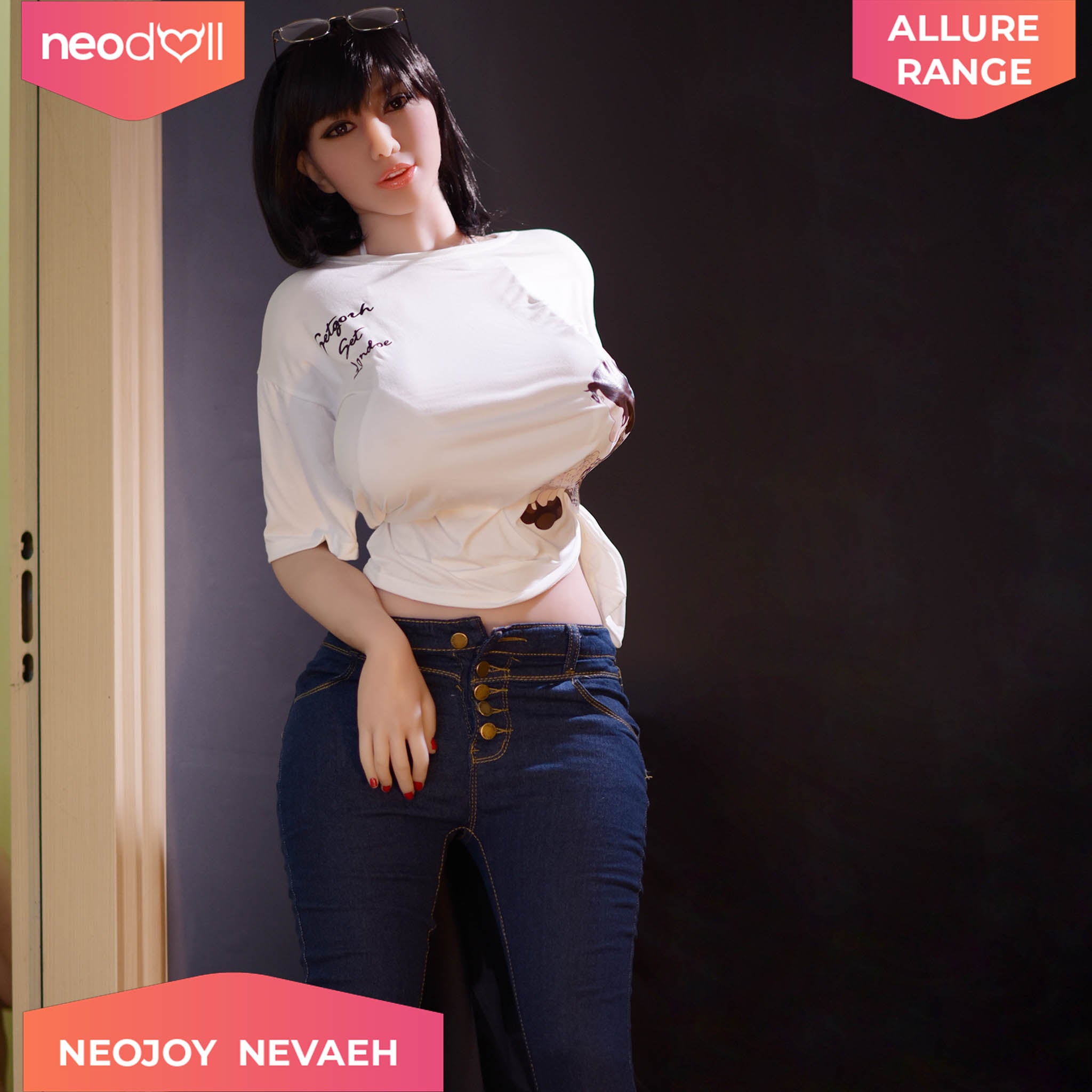 Neodoll Allure Nevaeh - Poupée de Sexe Réaliste - 163cm - Bronzer