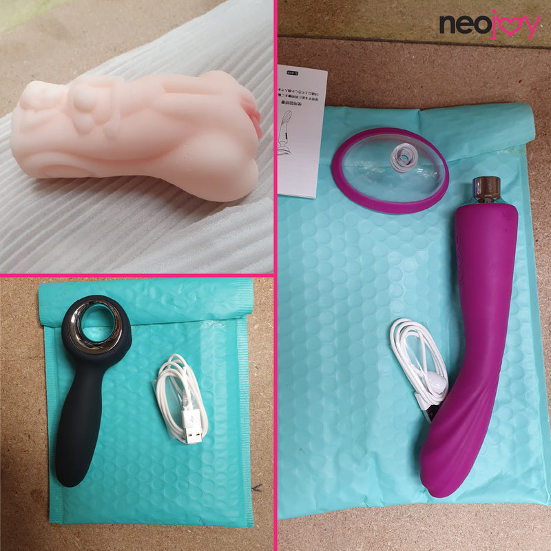 Neojoy Torse de Masturbateur - Gode (Fesses & Vagin) - Vibromasseur - Gode Anal Vibrant video