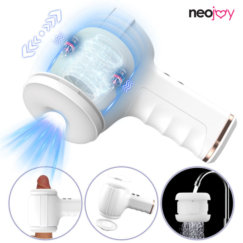 Masturbateur masculin Neojoy Hammer Blanc video