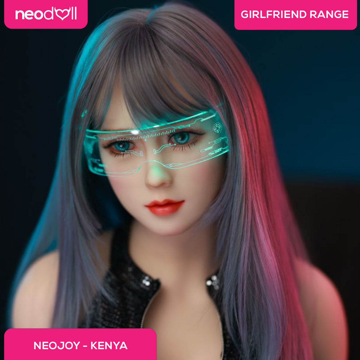 Neodoll Girlfriend Kenya - Poupée de Sexe Réaliste - 165cm - Naturel