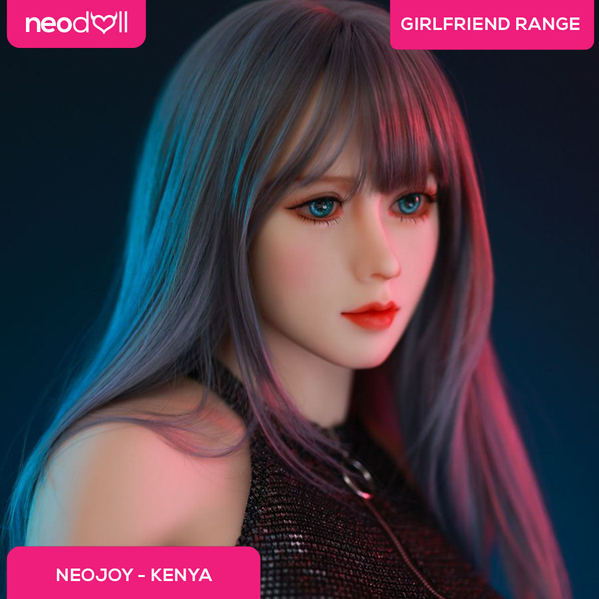 Neodoll Girlfriend Kenya - Poupée de Sexe Réaliste - 165cm - Naturel