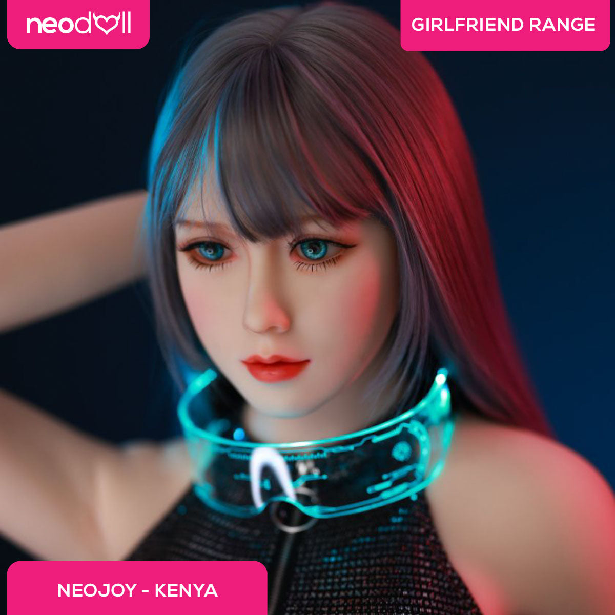 Neodoll Girlfriend Kenya - Poupée de Sexe Réaliste - 165cm - Naturel