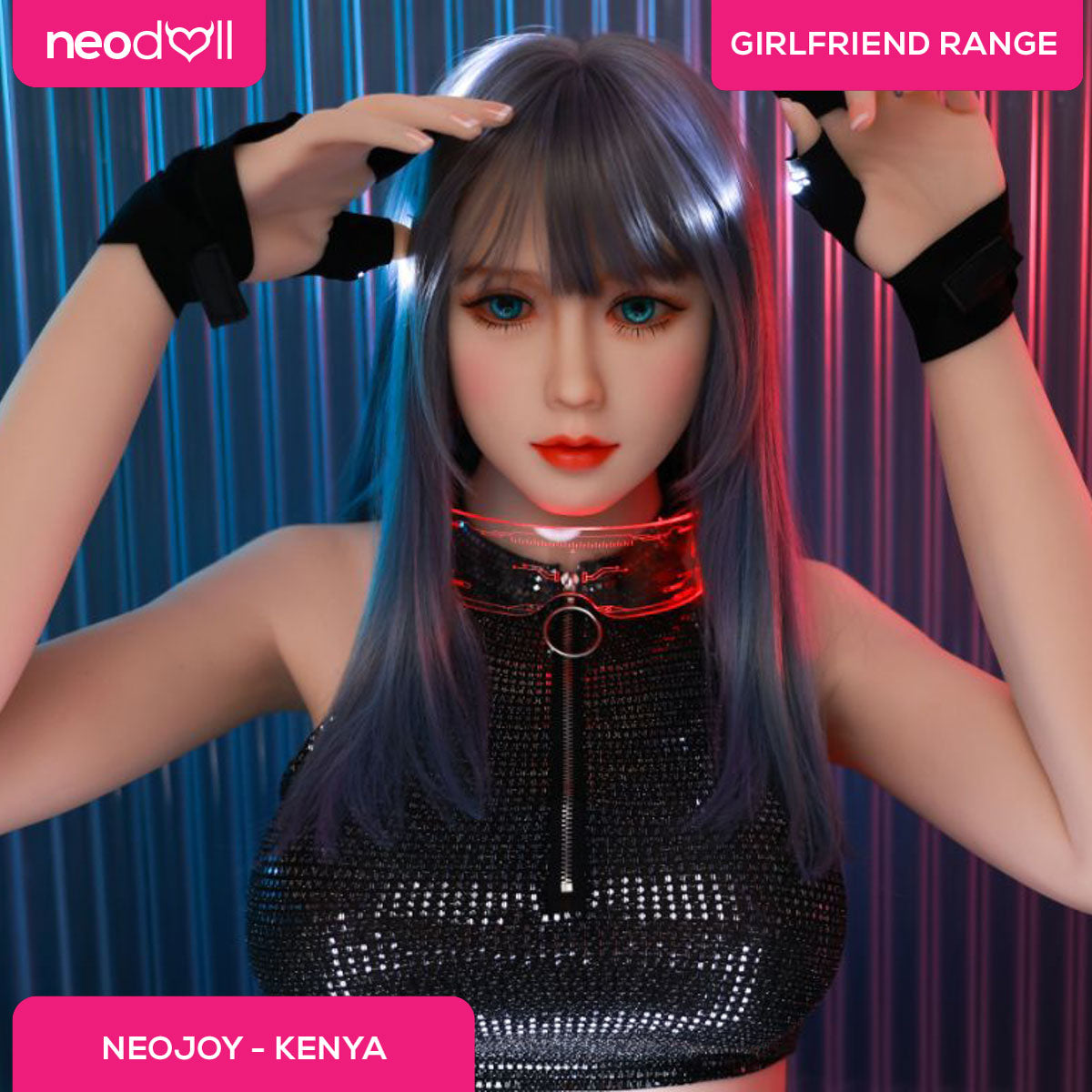 Neodoll Girlfriend Kenya - Poupée de Sexe Réaliste - 165cm - Naturel