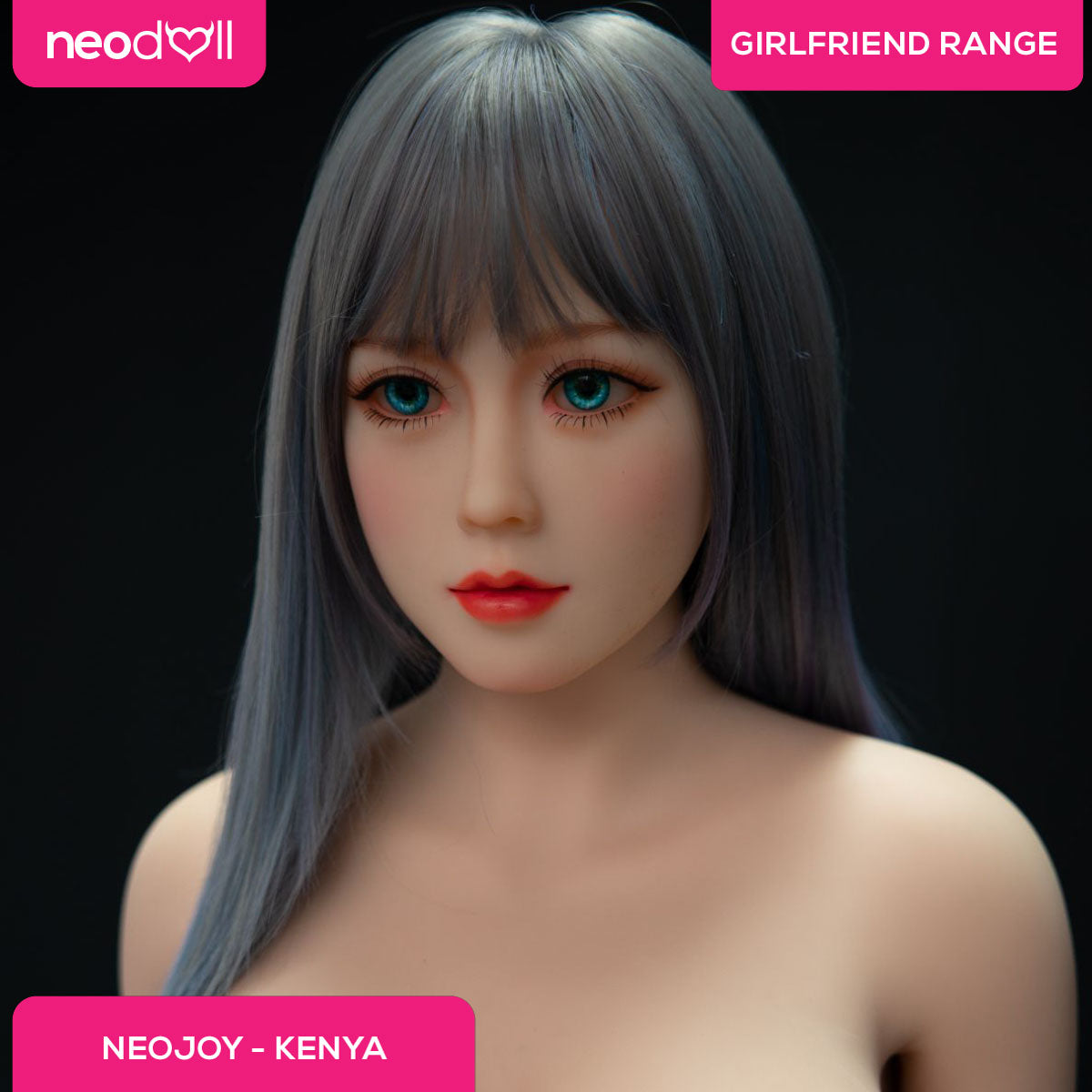 Neodoll Girlfriend Kenya - Poupée de Sexe Réaliste - 165cm - Naturel