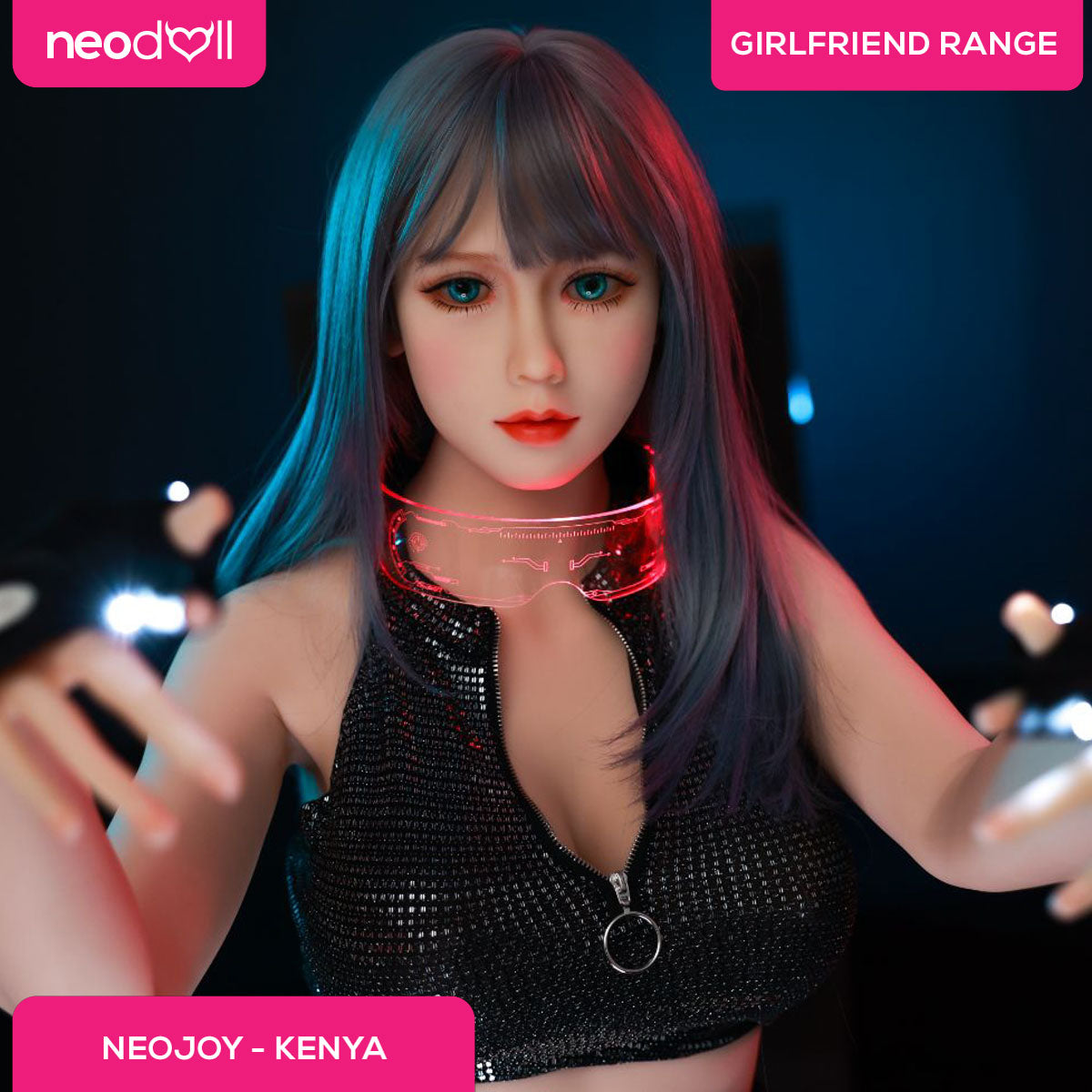 Neodoll Girlfriend Kenya - Poupée de Sexe Réaliste - 165cm - Naturel