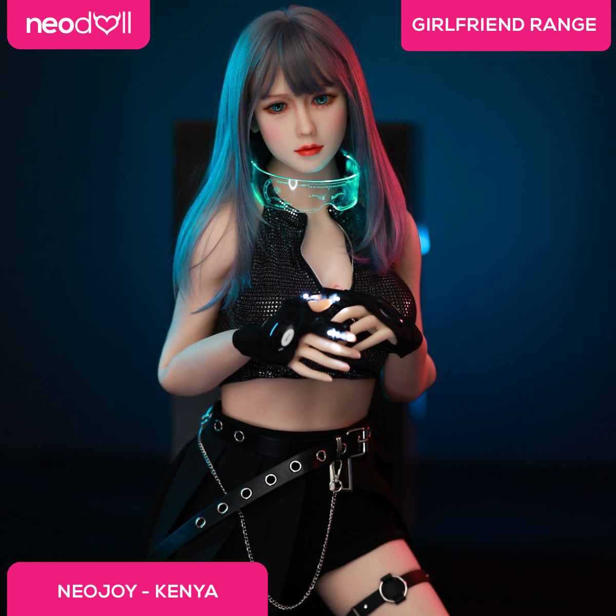 Neodoll Girlfriend Kenya - Poupée de Sexe Réaliste - 165cm - Naturel