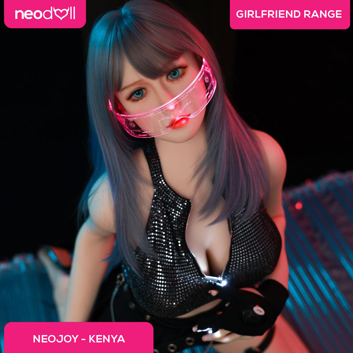 Neodoll Girlfriend Kenya - Poupée de Sexe Réaliste - 165cm - Naturel