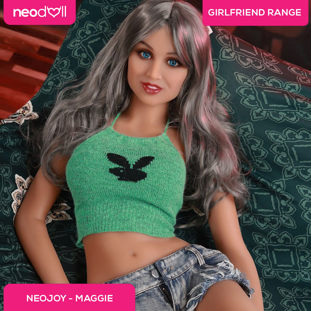 Neodoll Girlfriend Maggie - Poupée de Sexe Réaliste - 166cm - Bronzer