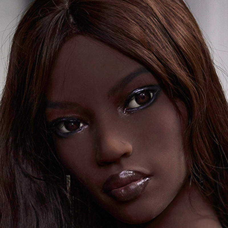 Neodoll Allure Kenya - Tête de poupée sexuelle - Compatible M16 - Noir video