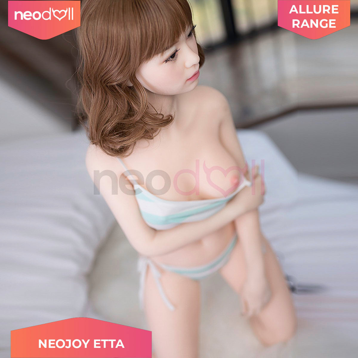 Neodoll Allure Etta - Poupée de Sexe Réaliste - 150cm - Naturel