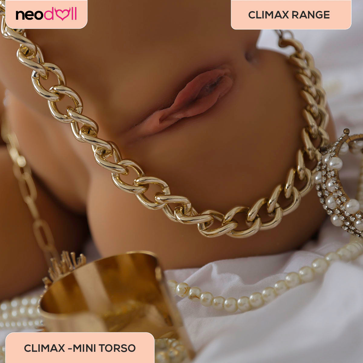 Climax - Mini Buste L - Teint bronzé - 82,04 cm - 7,98 kg (17,6 lb)