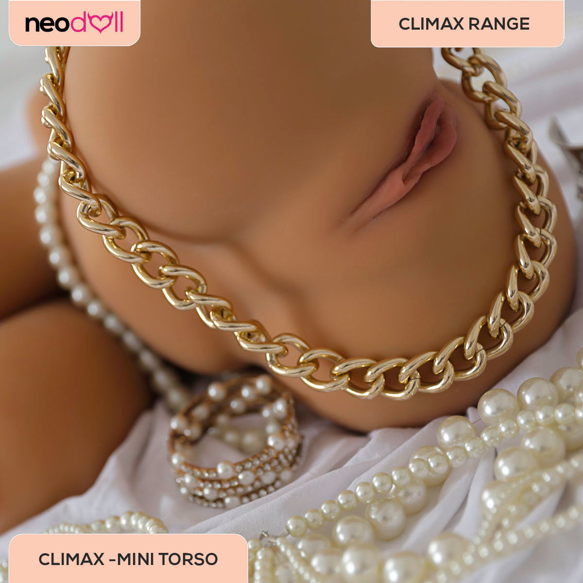 Climax - Mini Buste L - Teint bronzé - 82,04 cm - 7,98 kg (17,6 lb)