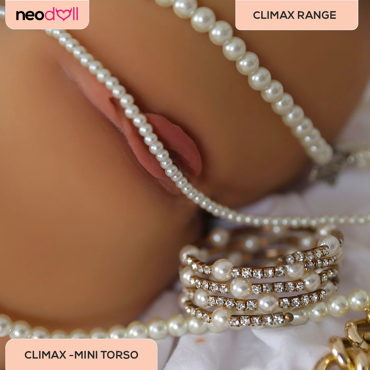 Climax - Mini Buste L - Teint bronzé - 82,04 cm - 7,98 kg (17,6 lb)